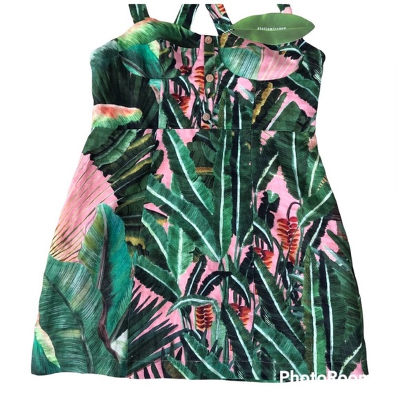 Anthropologie Farm Rio Amazonia Forest Dress Sz XL - Picture 4 of 8